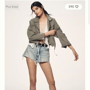 Anthropologie Cream Jacket